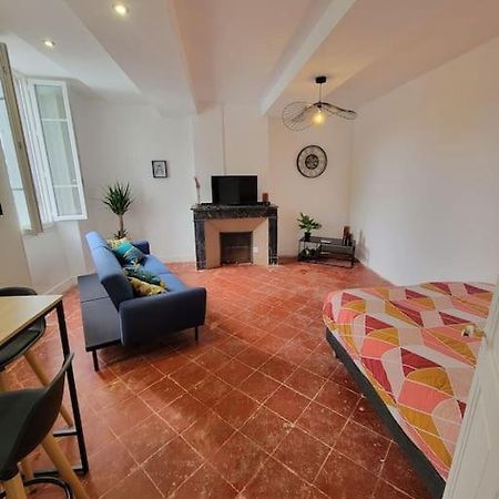 Appartement De Charme Avec Tomettes Et Parquet Graulhet Eksteriør bilde